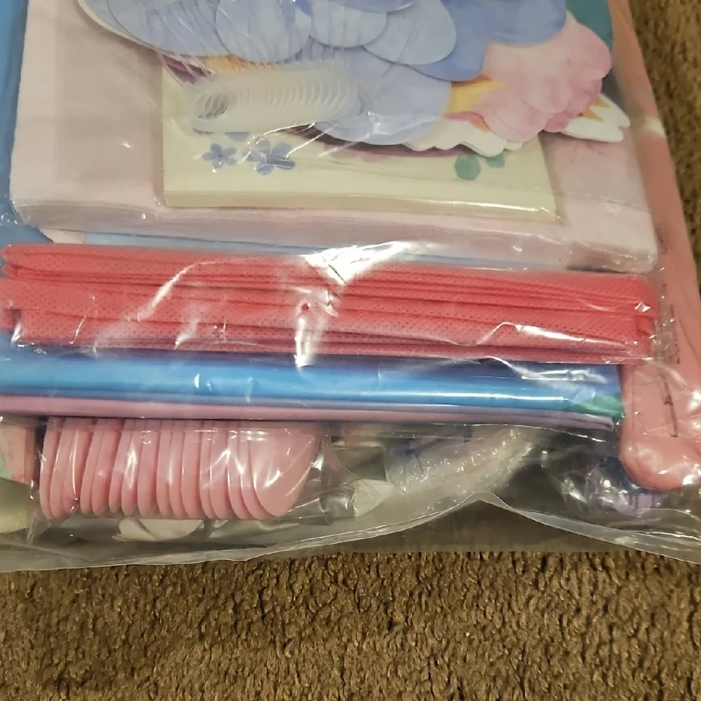 Unicorn Birthday Party/Baby Shower Supplies Set × 2